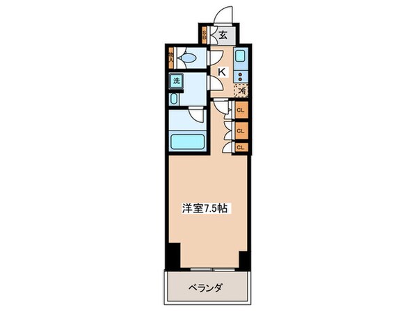 ルーブル池袋弐番館の物件間取画像